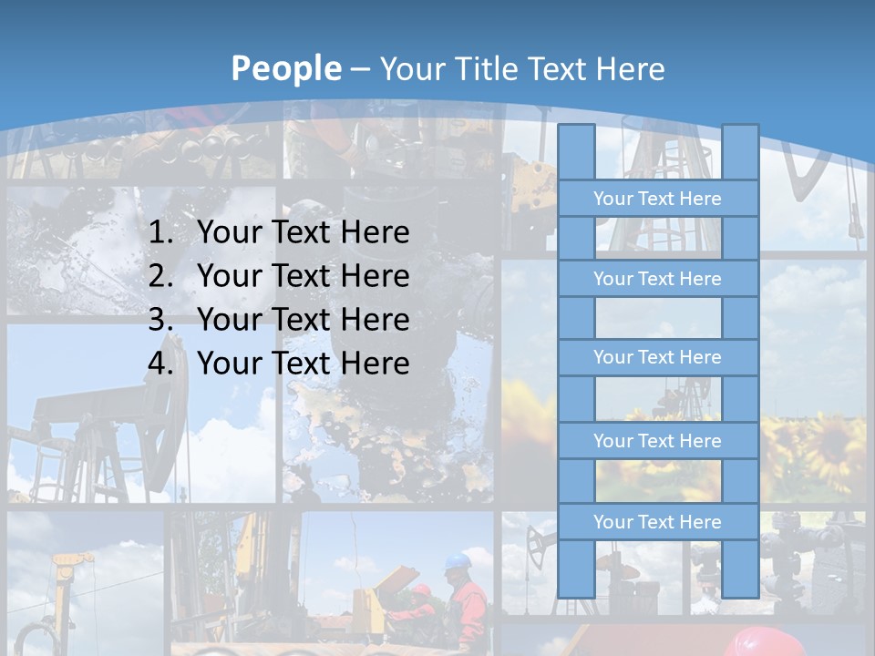 Rig Tool Pipeline PowerPoint Template