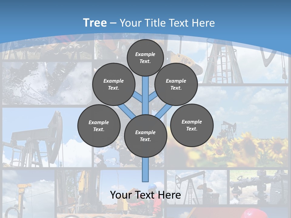 Rig Tool Pipeline PowerPoint Template