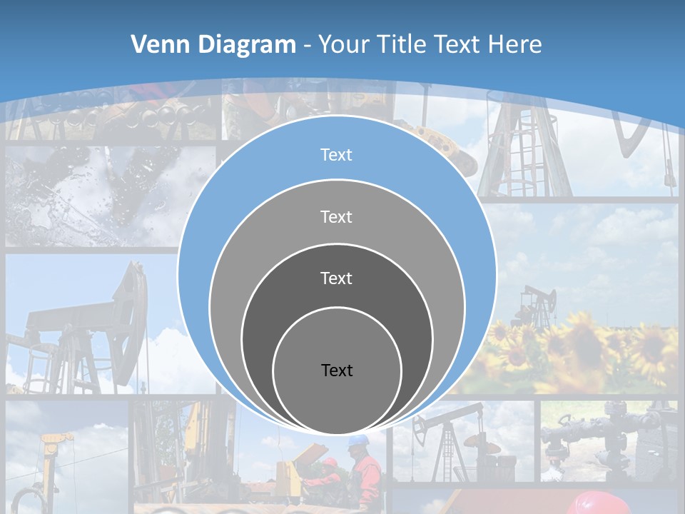 Rig Tool Pipeline PowerPoint Template