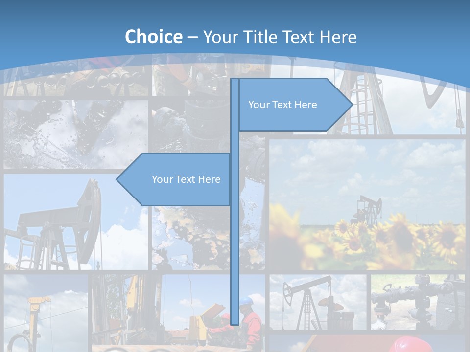 Rig Tool Pipeline PowerPoint Template