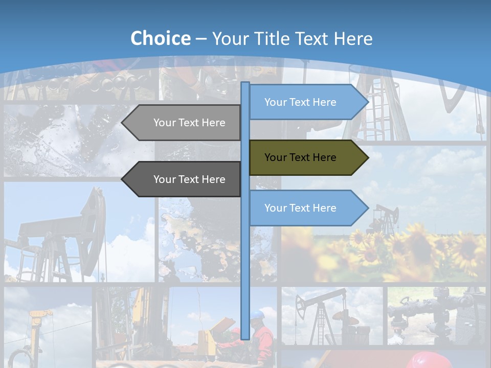 Rig Tool Pipeline PowerPoint Template