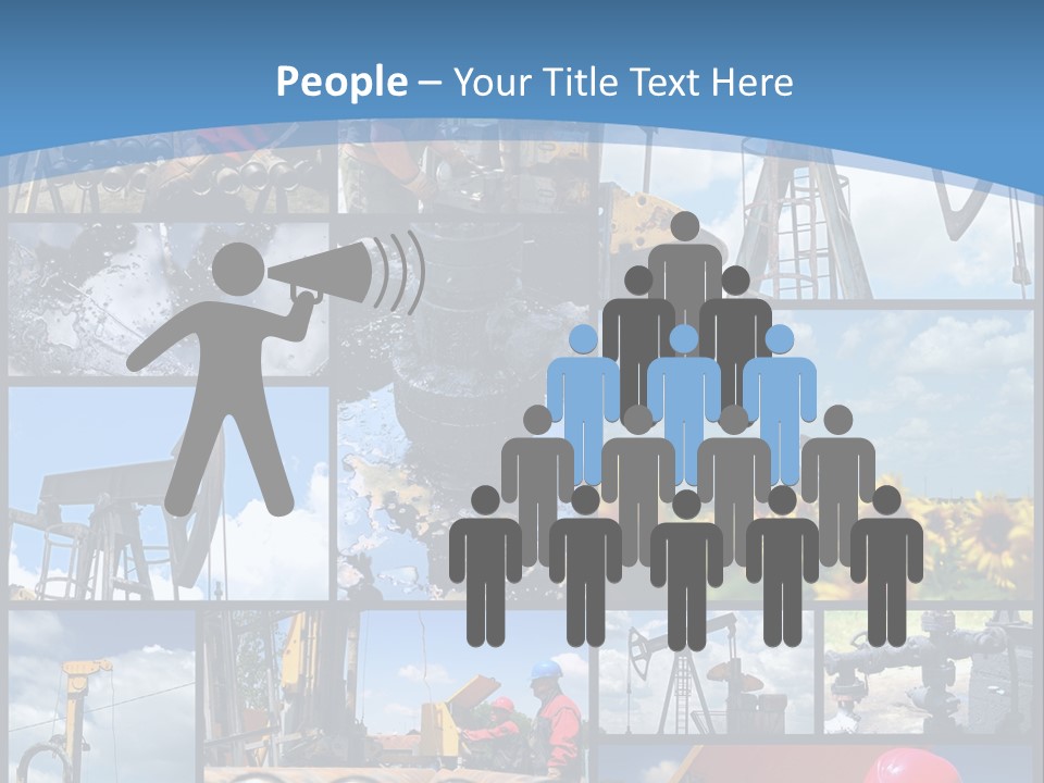 Rig Tool Pipeline PowerPoint Template