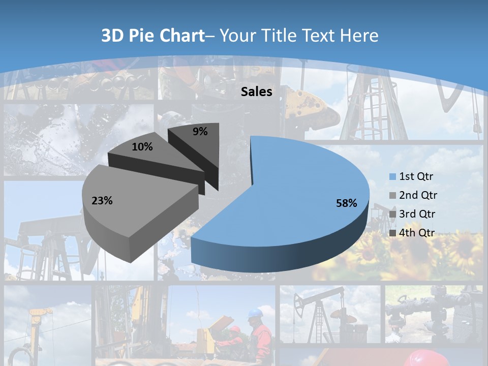 Rig Tool Pipeline PowerPoint Template