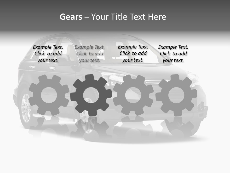 Fast Automotive Rendering PowerPoint Template