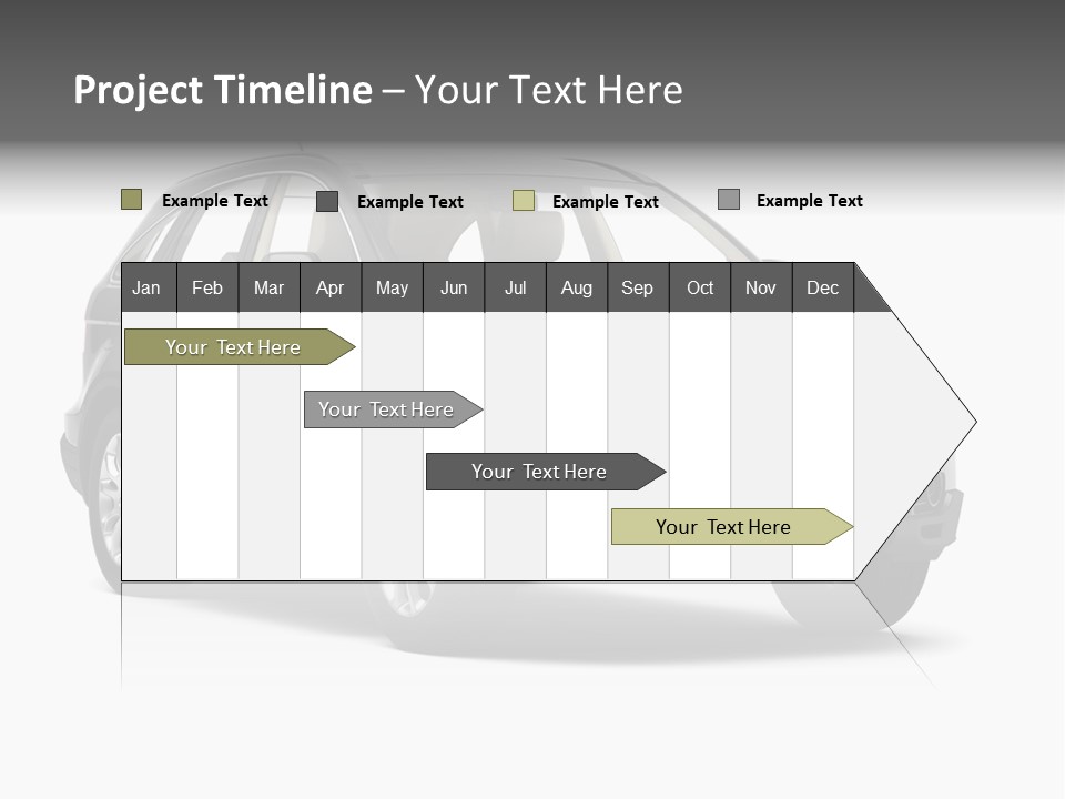Fast Automotive Rendering PowerPoint Template