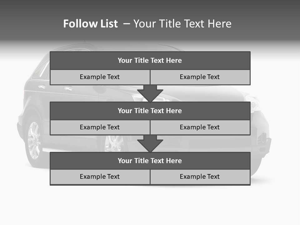 Fast Automotive Rendering PowerPoint Template