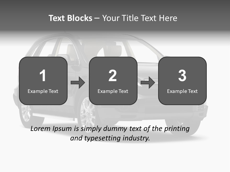 Fast Automotive Rendering PowerPoint Template