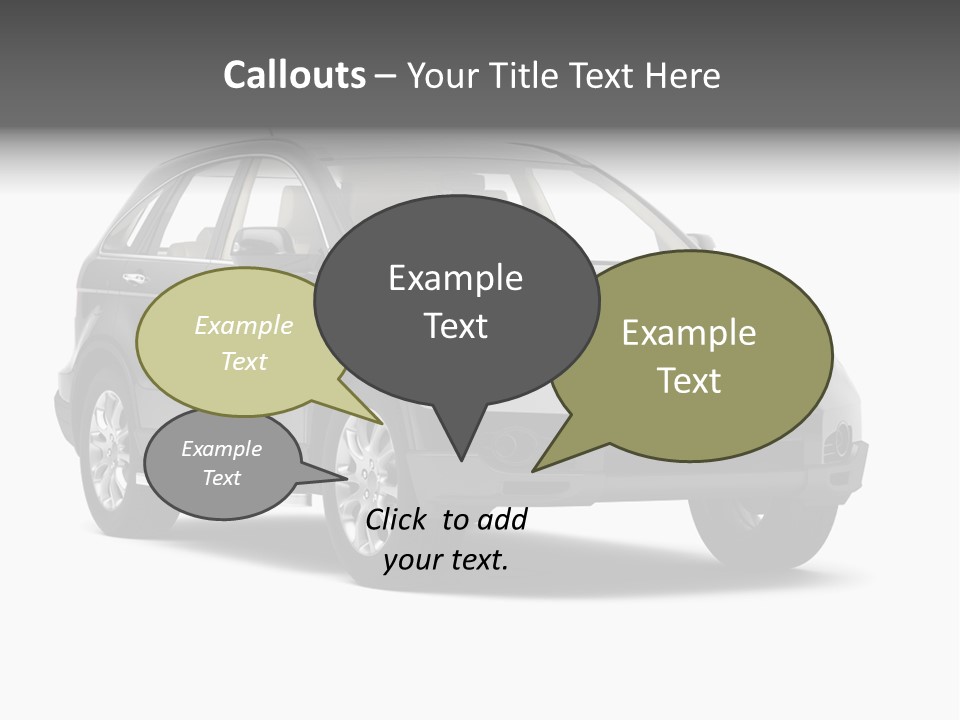 Fast Automotive Rendering PowerPoint Template
