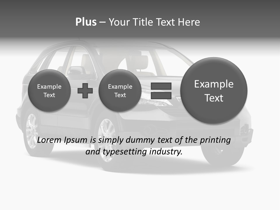 Fast Automotive Rendering PowerPoint Template