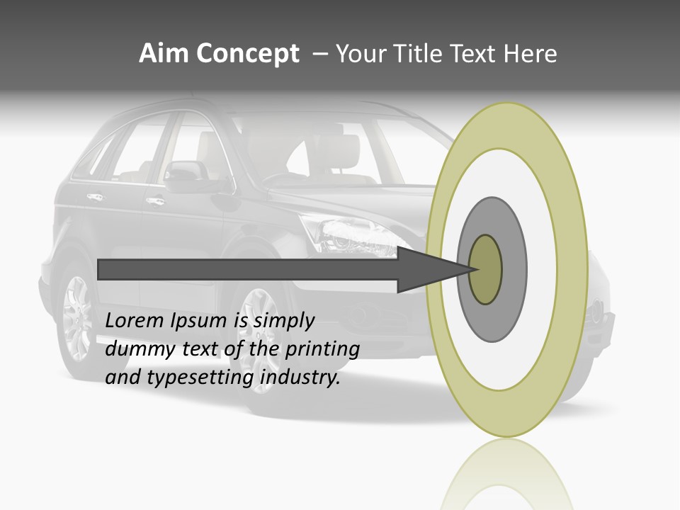 Fast Automotive Rendering PowerPoint Template