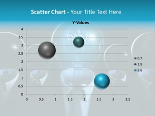 Leader Conceptual Glow PowerPoint Template