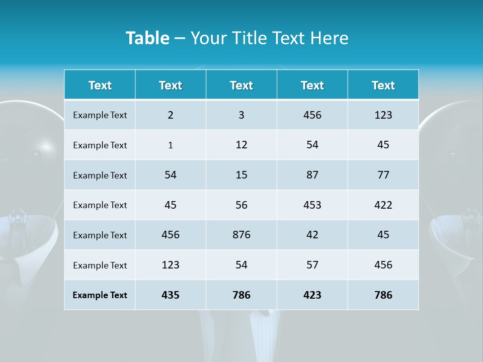 Leader Conceptual Glow PowerPoint Template