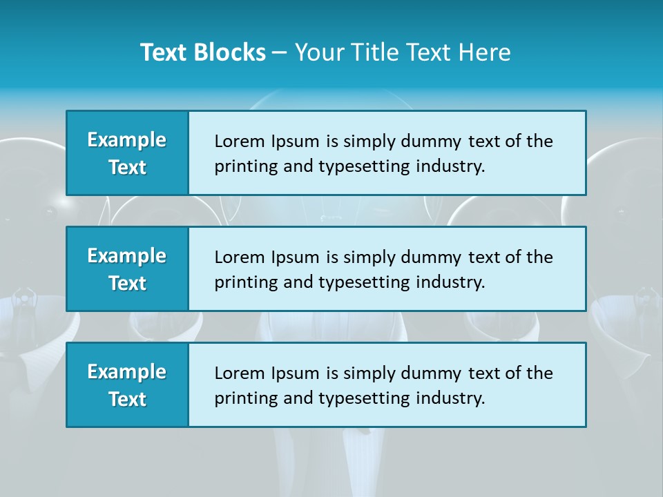 Leader Conceptual Glow PowerPoint Template