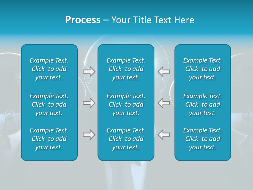 Leader Conceptual Glow PowerPoint Template