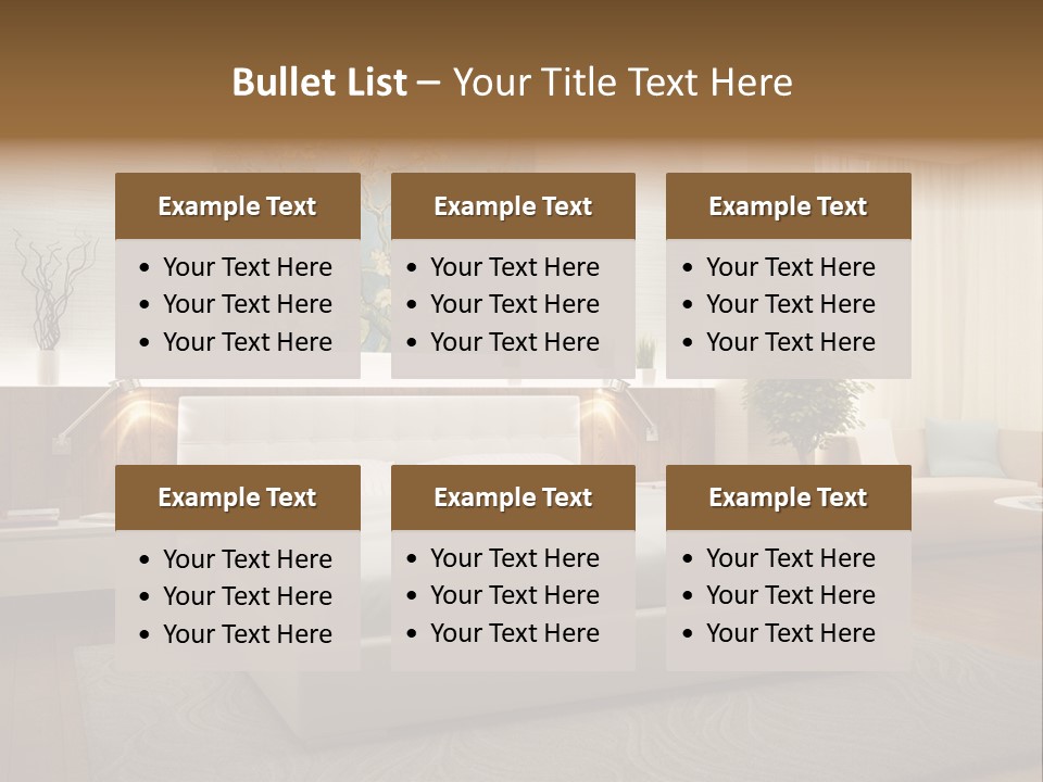 Apartment Beautiful Luxurious PowerPoint Template