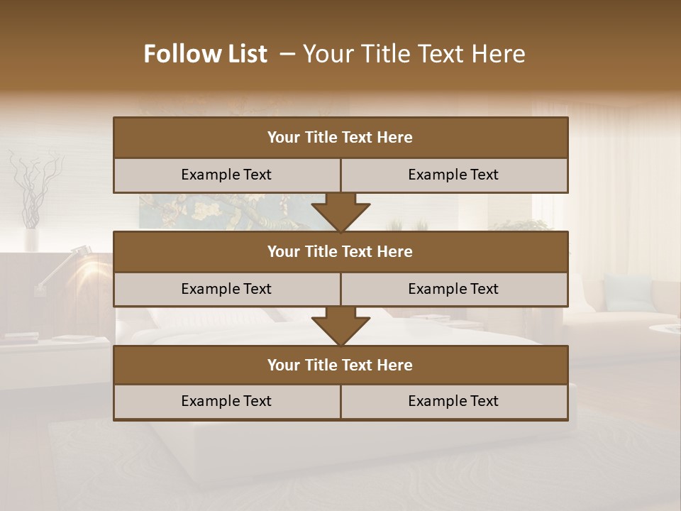 Apartment Beautiful Luxurious PowerPoint Template