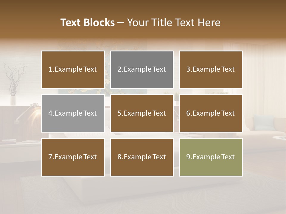 Apartment Beautiful Luxurious PowerPoint Template