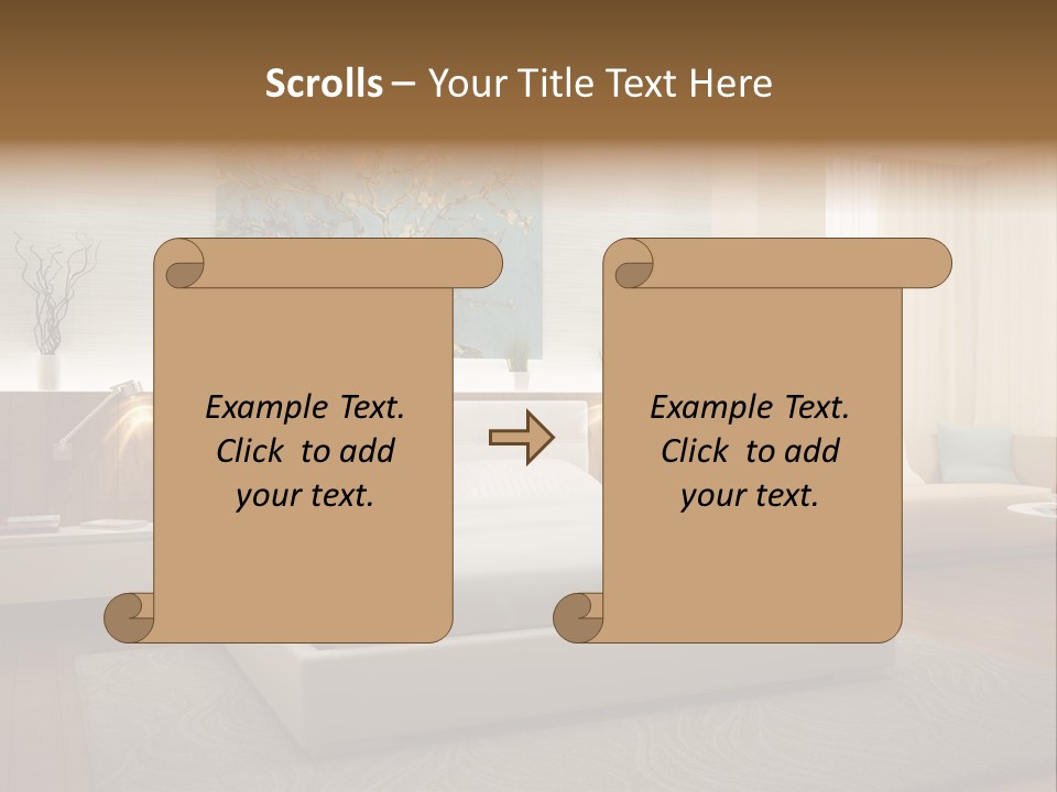 Apartment Beautiful Luxurious PowerPoint Template