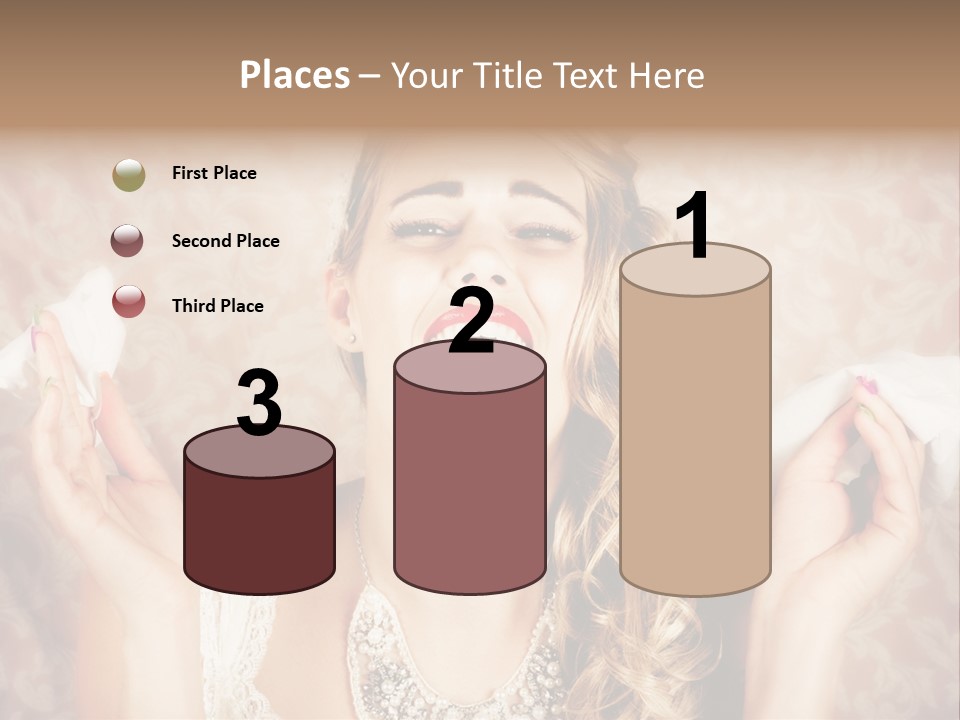 Stylish Handkerchief Wedding PowerPoint Template