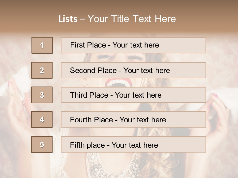 Stylish Handkerchief Wedding PowerPoint Template