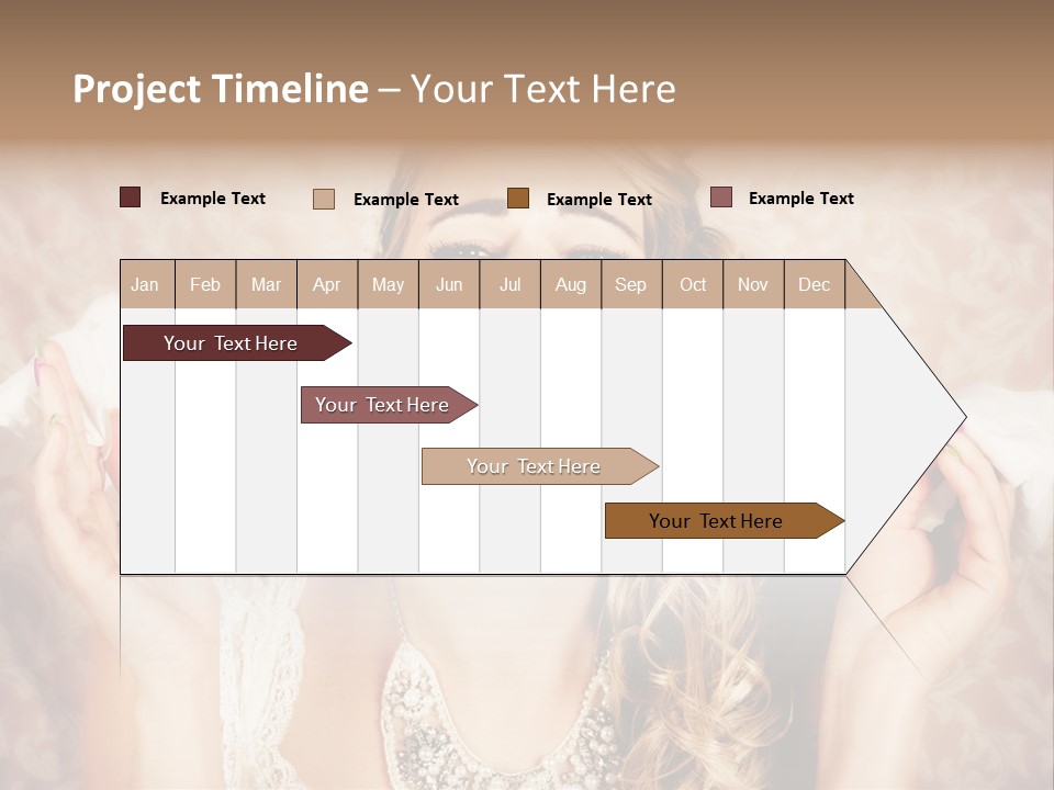 Stylish Handkerchief Wedding PowerPoint Template