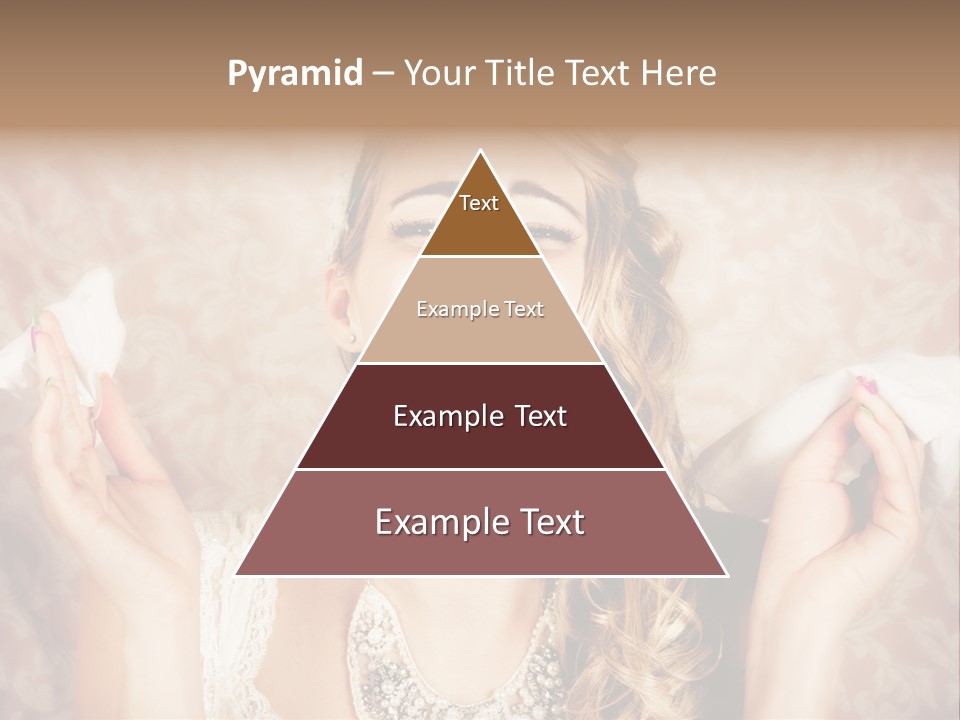 Stylish Handkerchief Wedding PowerPoint Template