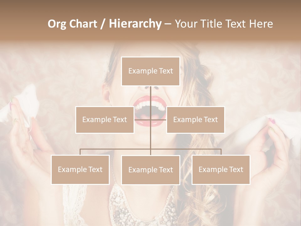 Stylish Handkerchief Wedding PowerPoint Template