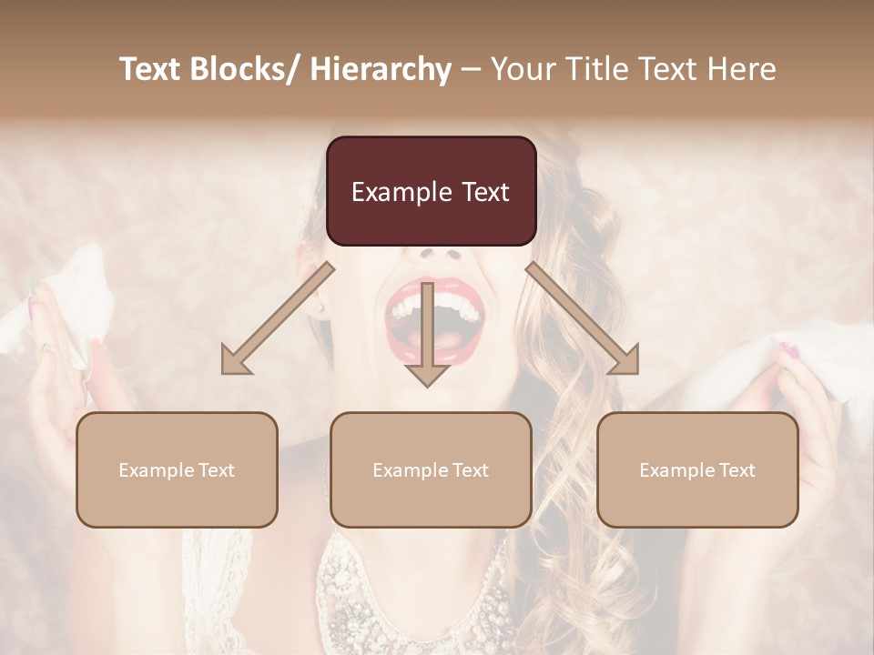 Stylish Handkerchief Wedding PowerPoint Template