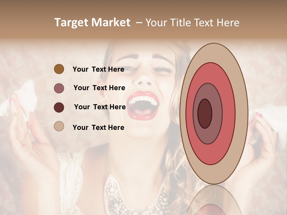 Stylish Handkerchief Wedding PowerPoint Template