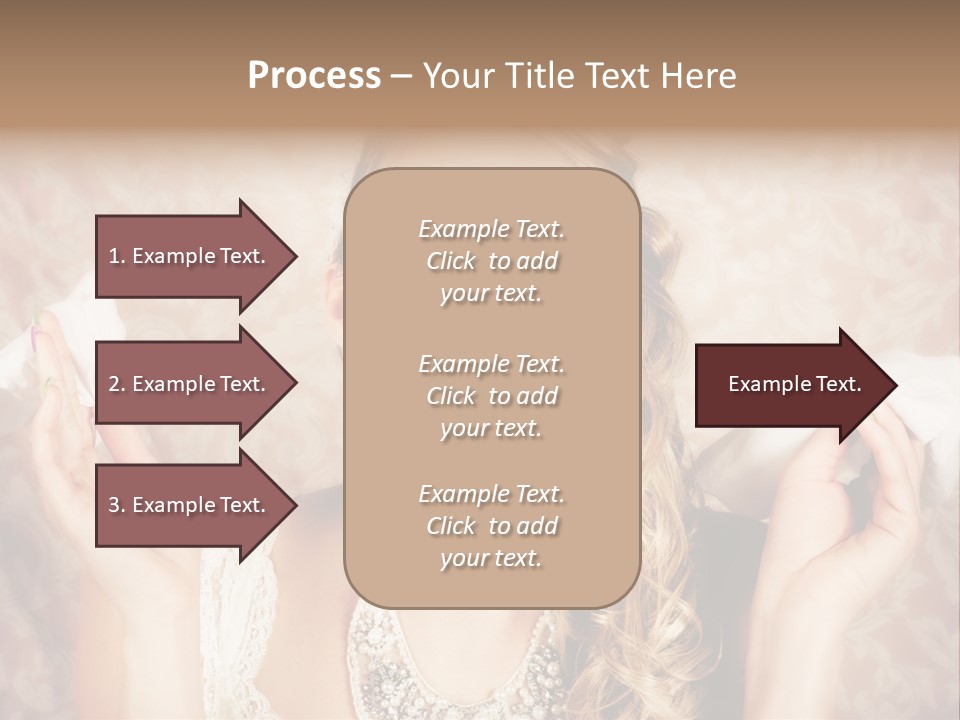 Stylish Handkerchief Wedding PowerPoint Template