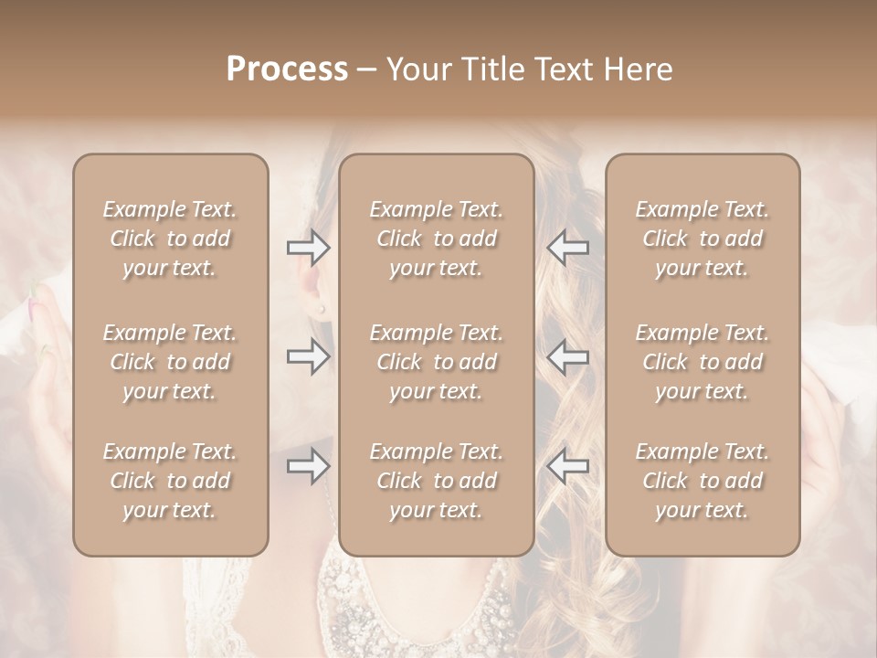 Stylish Handkerchief Wedding PowerPoint Template