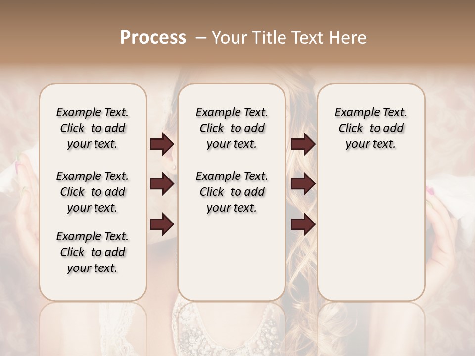 Stylish Handkerchief Wedding PowerPoint Template