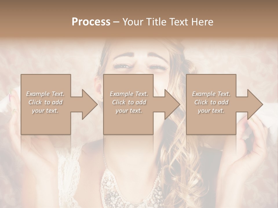 Stylish Handkerchief Wedding PowerPoint Template