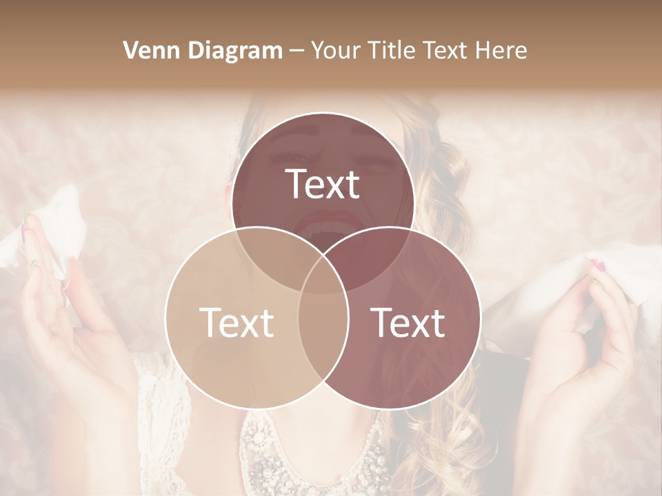 Stylish Handkerchief Wedding PowerPoint Template