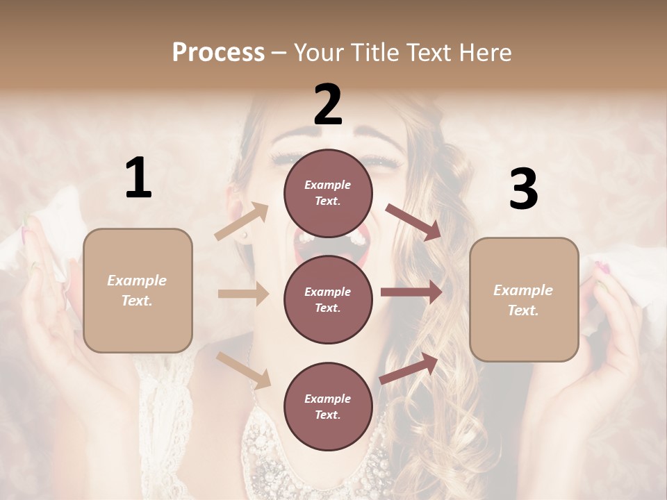 Stylish Handkerchief Wedding PowerPoint Template