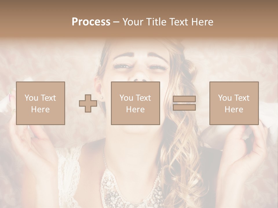 Stylish Handkerchief Wedding PowerPoint Template