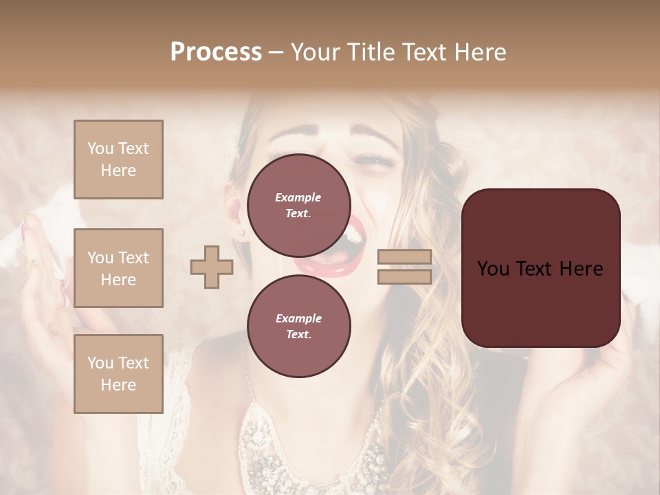 Stylish Handkerchief Wedding PowerPoint Template