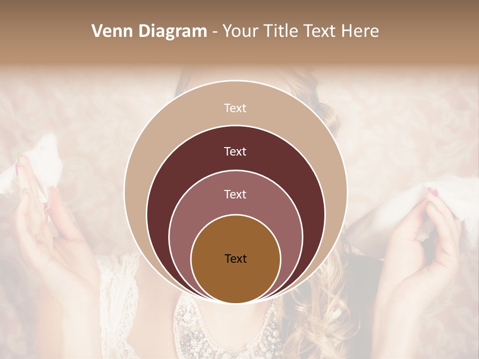 Stylish Handkerchief Wedding PowerPoint Template