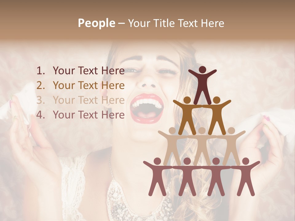 Stylish Handkerchief Wedding PowerPoint Template