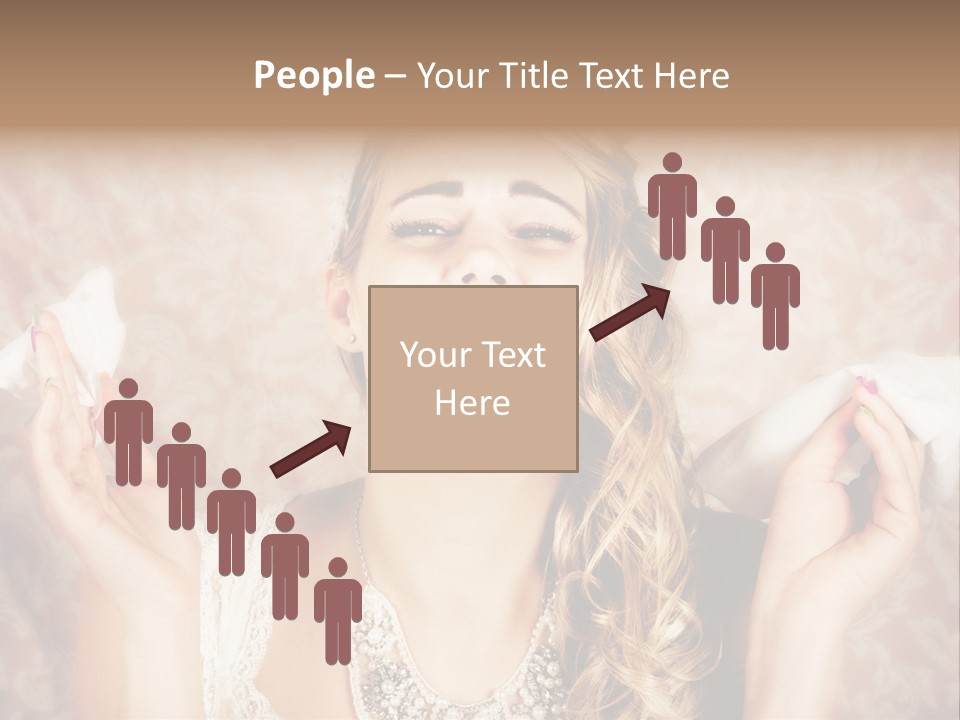 Stylish Handkerchief Wedding PowerPoint Template