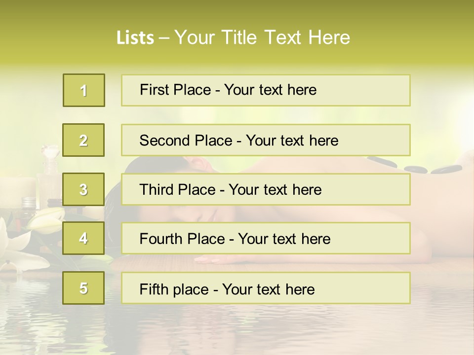 Body Care Healing PowerPoint Template