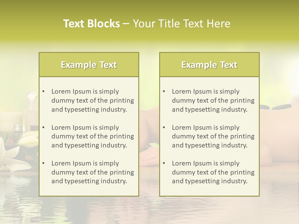 Body Care Healing PowerPoint Template