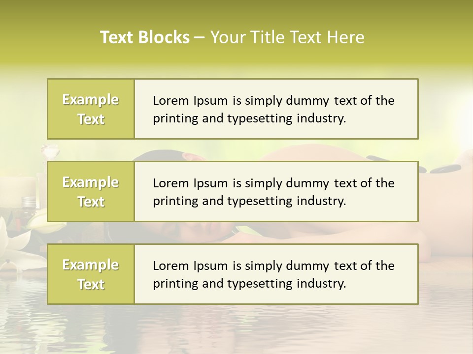 Body Care Healing PowerPoint Template