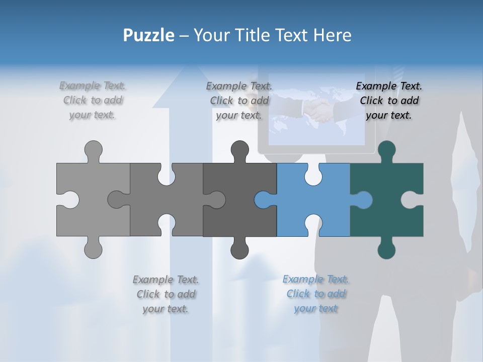 Finance Web Page Technology PowerPoint Template