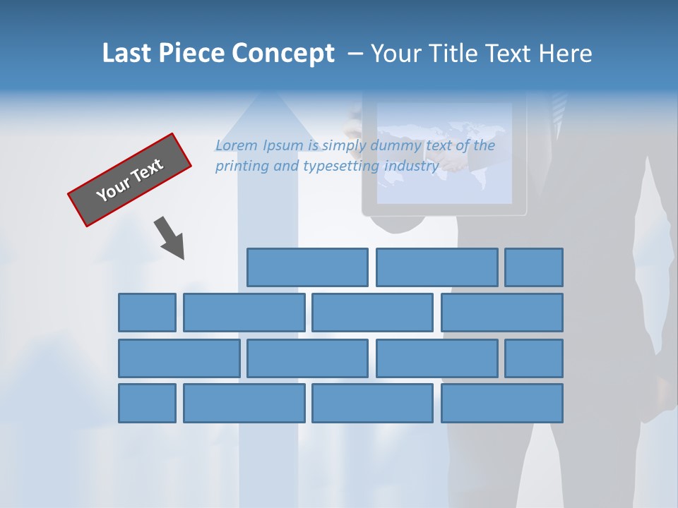 Finance Web Page Technology PowerPoint Template