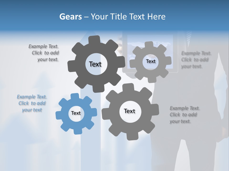 Finance Web Page Technology PowerPoint Template