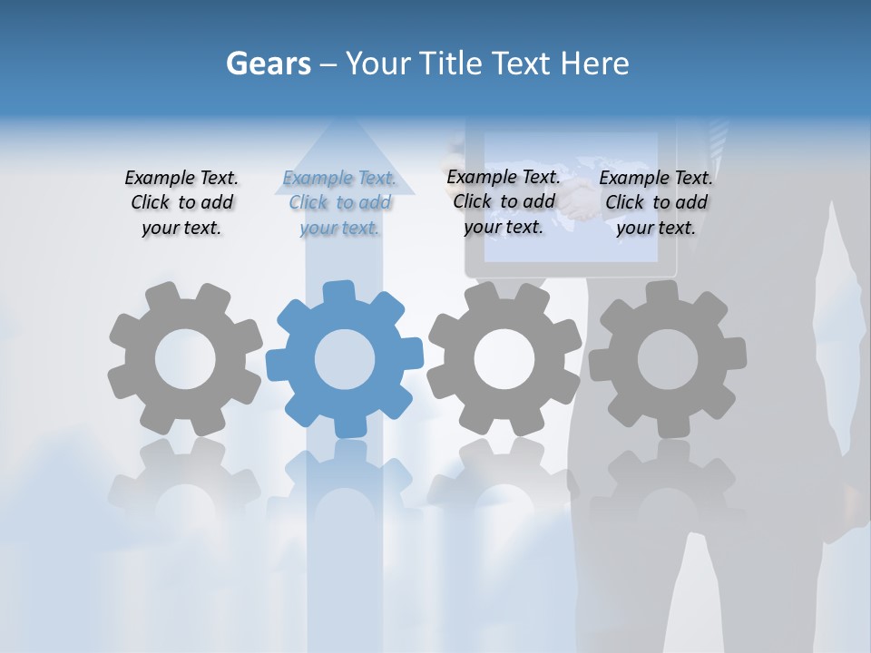 Finance Web Page Technology PowerPoint Template