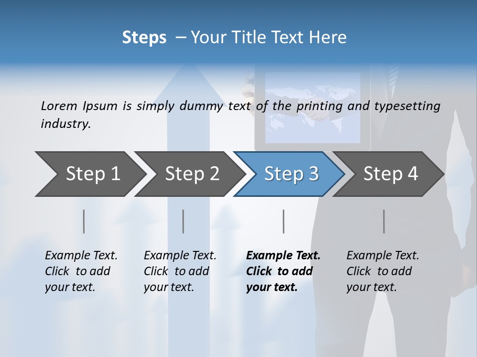 Finance Web Page Technology PowerPoint Template