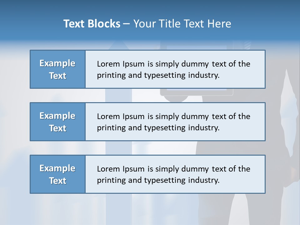 Finance Web Page Technology PowerPoint Template