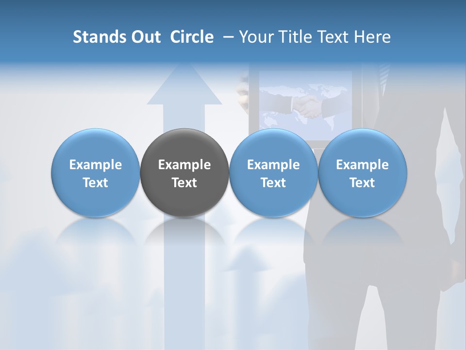 Finance Web Page Technology PowerPoint Template